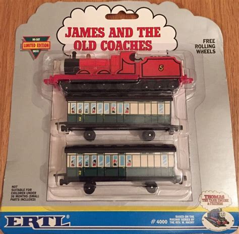 James and the Old Coaches | Thomas The Tank Engine & Friends ERTL Wiki | Fandom