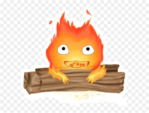 Transparent Calcifer Png - Gif Transparent Background Calcifer, Png Download - vhv