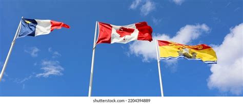 Flag Canada New Brunswick Acadians People Stock Photo 2204394889 | Shutterstock