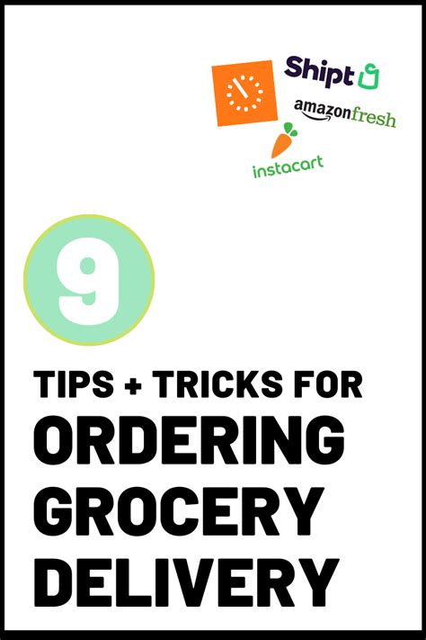 9 Tips for Ordering Grocery Delivery - HealthyHappyLife.com