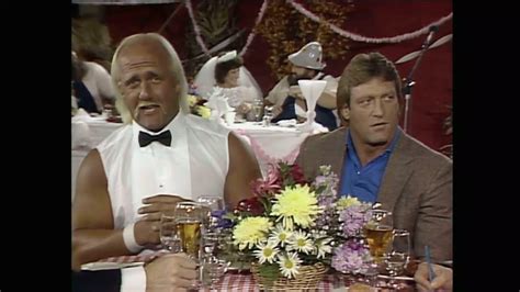 Paul Orndorff Hulk Hogan & more attend Uncle Elmer's wedding reception - 10/5/1985 - WWF - YouTube