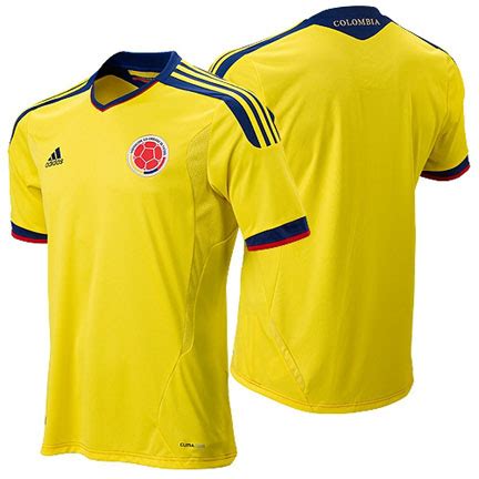 adidas Colombia Soccer Jersey (Home 2011/13) @ SoccerEvolution