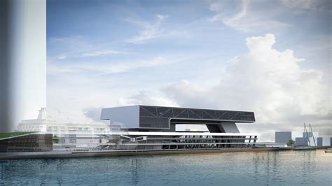 Gallery of Kaohsiung Port and Cruise Service Center Proposal / JET Architecture, CXT Architects ...