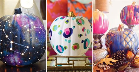 31 Colorful Pumpkin Ideas for Fall and Halloween Decor