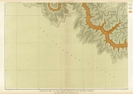 Grand Canyon - Geologic Map of The Southern Part of The Kaibab Plateau ...