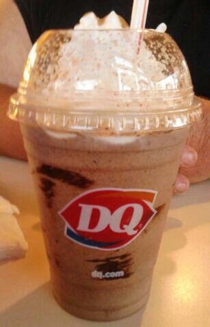 DQ PB frozen hot chocolate...delish! | Frozen hot chocolate, Hot ...