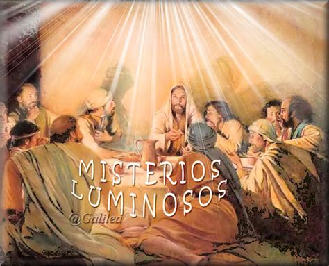 ® Blog Católico Gotitas Espirituales ®: SANTO ROSARIO - MISTERIOS LUMINOSOS