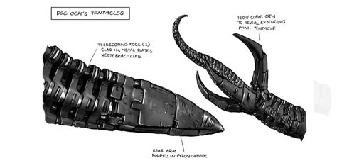 Doctor Octopus Concept Art Proves He Is Spider-Man's Scariest Movie Villain