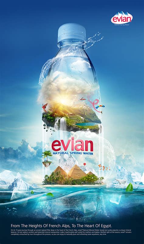 EVIAN Natural Spring Water :: Behance