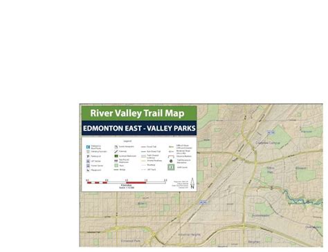 (PDF) River Valley Trail Map - Edmonton · River Valley Trail Map - Summer & Winter - East Author ...