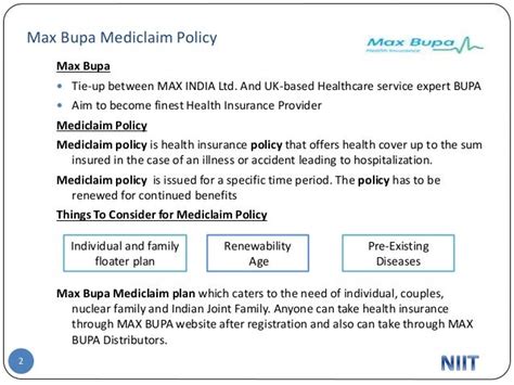 Max bupa health insurance