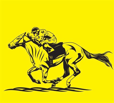 horse racing man logo 3588823 Vector Art at Vecteezy