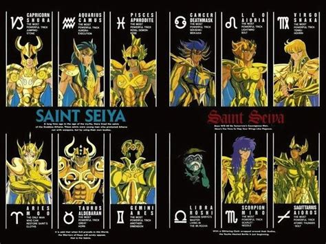 LES CHEVALIERS DU ZODIAQUE | Los caballeros del zodiaco, Saint seiya ...