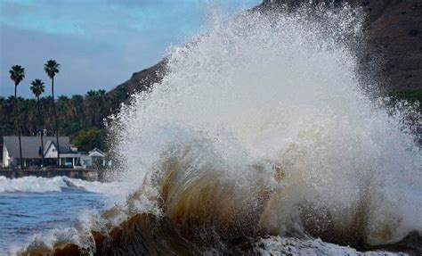 Massive waves on California coast cause flooding, force evacuations