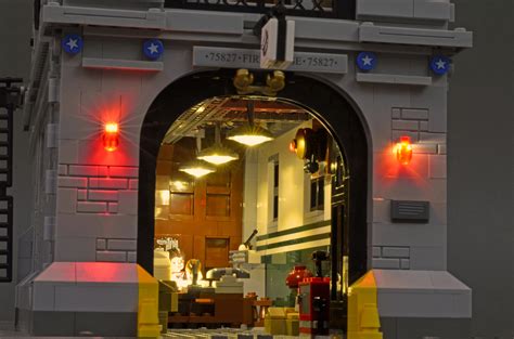 Brickstuff Lighting Kit for the LEGO® Ghostbusters Firehouse Headquarters