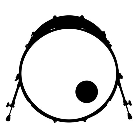 Bass Drums Musical Instruments Silhouette - musical instruments png download - 512*512 - Free ...