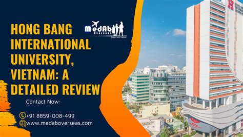 Hong Bang International University, Vietnam: A Detailed Review - MedAb Overseas