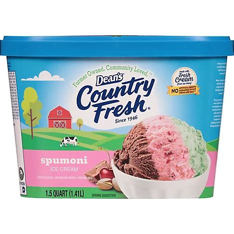 Deans Country Fresh Spumoni Ice Cream - 48 Oz - Pavilions