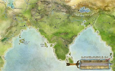 The New Hyborian Age Map - The Eastern by Vathelos on DeviantArt