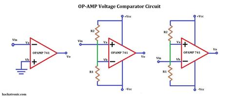 Op Amp Comparator Circuit Diagram