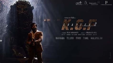 KGF Chapter 2 Release Date, Movie Teaser/Trailer, Poster, Full Form ...