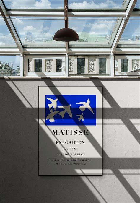 Henri Matisse Cut Outs Exhibition Poster Exposition - Etsy