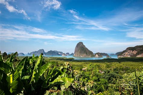 View over Phang Nga Bay, Thailand