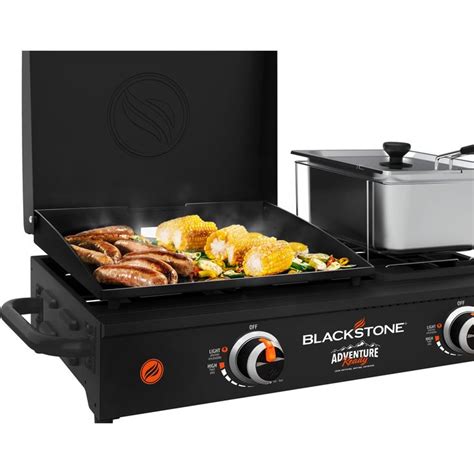 Blackstone Adventure Ready 17" Tabletop Griddle Combo with Fryer - Walmart.com | Outdoor cooking ...