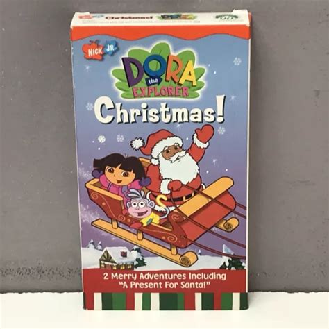 NICKELODEON DORA THE Explorer Christmas VHS Video Tape Santa VTG Nick Jr Spanish $6.60 - PicClick AU