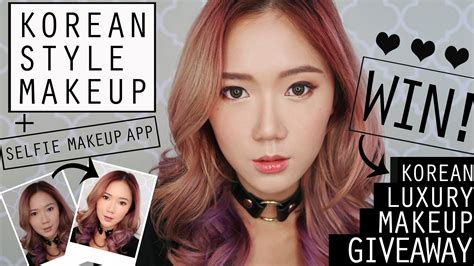 Korean Style Makeup Tutorial + K-Beauty Makeup Giveaway | Camille Tries ...