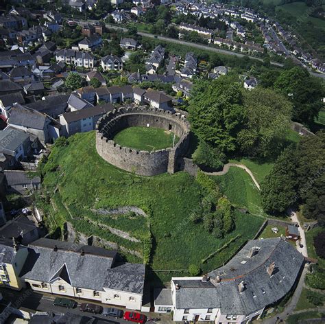 Totnes Castle - Stock Image - T835/0475 - Science Photo Library