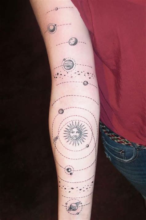 56 Cosmic Tattoo Ideas For Astronomy Lovers | Bored Panda