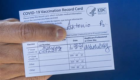 How Did the CDC Know to Put 4 Vaccine Data Rows on Its COVID-19 Vaccination Card? - Great ...