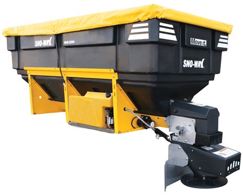 Sno-Way's complete line of broadcast Salt Spreaders