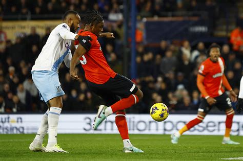 Brown earns Luton first home win of the season against Palace | Reuters