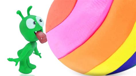 Funny Aliens: Surprise Easter Egg Truth - Clay Mixer and Play Doh Cartoon