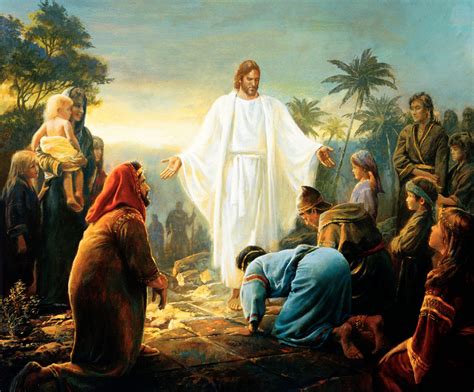 Why Did the People Fall Down at the Feet of Jesus? » Latter-day Saint Blogs » NothingWavering.org