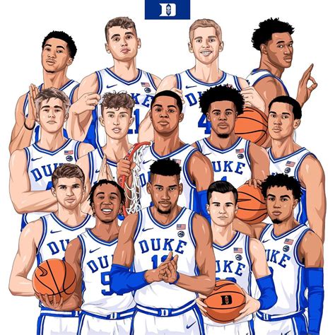 Pin by Sandy Osborne Hill on Duke Blue Devils | Duke basketball players ...