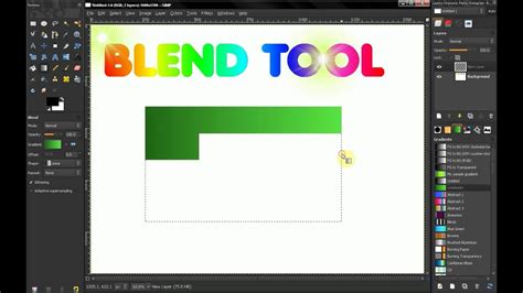 Blend tool PART 1 - GIMP Beginners' Guide ep55 - YouTube