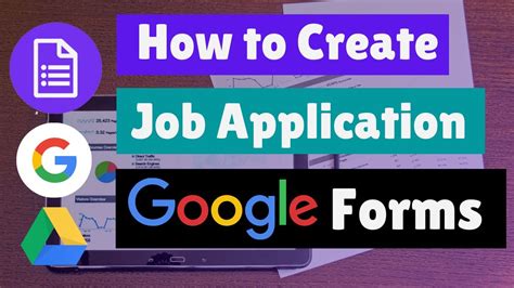 How to Create Job Application form on Google Forms | Registration Form ...