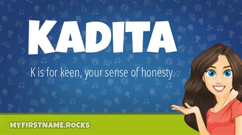 Kadita First Name Personality & Popularity