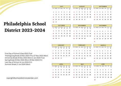 School District Of Philadelphia Calendar 2025-2026 - Flossi Kaitlyn