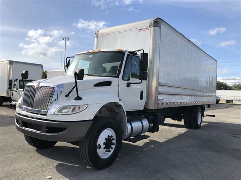 Pre-Owned 2016 INTERNATIONAL 4300 26' Box Truck for Sale #I-744 | Rechtien International Trucks