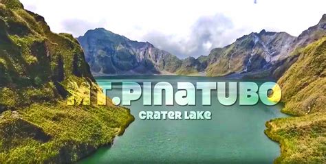 VIDEO: Mount Pinatubo Crater Lake Aerial Tour