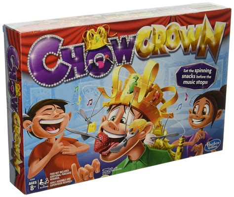 Chow Crown Game Kids Electronic Spinning Crown Snacks Food Kids & Family Game - ToyMamaShop