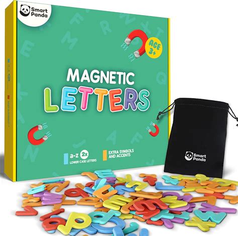 Magnetic Letters for Children – Magnetic Alphabet Set – Soft, Thick ...