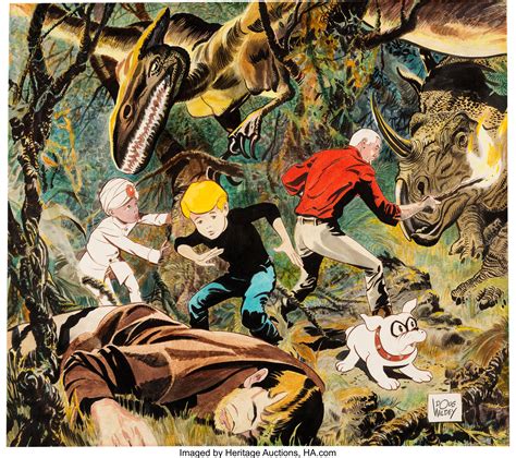 Doug Wildey Jonny Quest Commission Painting Original Art (c. | Lot ...