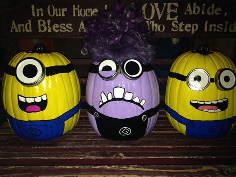 Minion Pumpkin Decorating Ideas