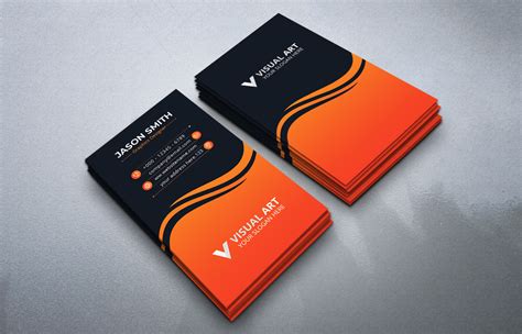 Elegant Vertical Business Card Graphic by medelwardi · Creative Fabrica