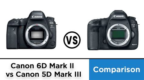 Canon 6D Mark II vs Canon 5D Mark III Comparison